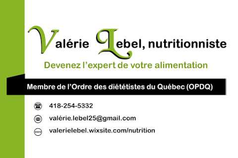 Valérie Lebel, nutritionniste