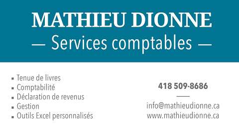 Mathieu Dionne, Services comptables Mathieu Dionne, Services comptables